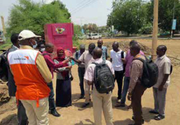 Training on Water Testing Kit