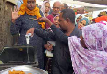 Training on Food Testing Kit